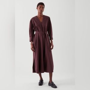 COS Burgundy Kaftan